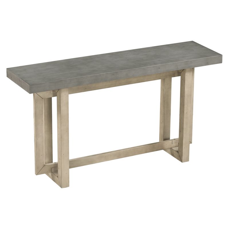 59.1" Modern Industrial Style Console Table - ModernLuxe, 5 of 11