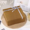 Gold Metallic Brushed Textured Peel and Stick Wallpaper Roll Vinyl Self Adhesive Contact Paper for Wall(Cover 36 sq. ft.) - 2 of 4