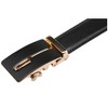 INSPIRE CHIC Men's Automatic Alloy Buckle Holeless Belt - 2 of 4