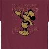 Men's - Disney - Winter Wishes Mickey Sparkle Short Sleeve Graphic T-Shirt - 2 of 4