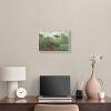 Art Remedy Monet - Garden with Dahlias Impresionism Landscape Wall Art Framed - 2 of 4