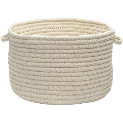 Colonial Mills Simply Home Solid - Linen 14"x14"x10"  100% Polypropylene Round