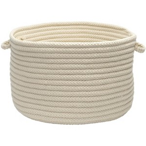 Colonial Mills Simply Home Solid - Linen 14"x14"x10"  100% Polypropylene Round - 1 of 1