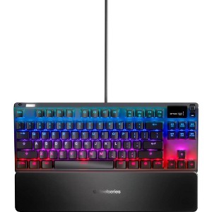 SteelSeries 64734 Apex Pro TKL Wired Mechanical Switch Gaming Keyboard with RGB Backlighting - Black Certified Refurbished - 1 of 4