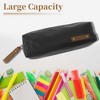 Unique Bargains Duponts Paper Style Pencil Pouch with Large Capacity for Office Supplies 1 Pc - 3 of 4
