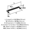 Amerock Balata Pull for Cabinets, Drawers, and Furniture - 3 of 4
