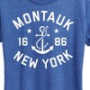 Women's - Instant Message - Montauk New York Short Sleeve Graphic T-Shirt - 2 of 4