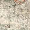 Vintage Printed Non Slip Area Rug Distressed Washable Soft Low Pile Indoor Non Shedding Accent Carpet for Living Room Bedroom - 4 of 4