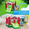 Safstar 4-in-1 Farm Themed Inflatable Bounce House with Slide Ball Pit &480 W  Blower - 4 of 4