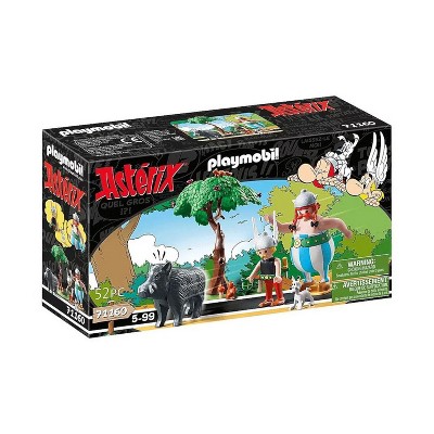 Playmobil Asterix Wild Boar Hunting 71160 playset 52pc