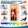 AMERLIFE 930W/120V Canadian Hemlock Wood 1 Person infrared saunas for home with 7 Color Therapy Lamp - 4 of 4