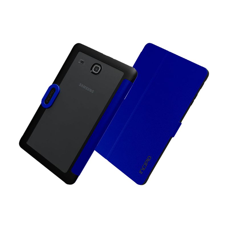 Incipio Clarion Folio Case for Samsung Galaxy Tab E 9.6" - Dark Blue, 1 of 2