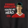 Boys' - Ferris Bueller's Day Off - Ferris My Hero Graphic Long Sleeve Fleece Sweatshirt - 2 of 4
