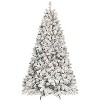Racxily Pre-lit Artificial Xmas 4-Piece Set:Christmas Tree,Wreath,2Entrance Trees–Lifelike,305 Warm White LEDs,for Home/Office/School - 4 of 4