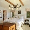 BAOURE 41in Modern Farmhouse Crystal Chandelier, Black Crystal Pendant Light for Dining Room Living Room Bathroom - 3 of 4