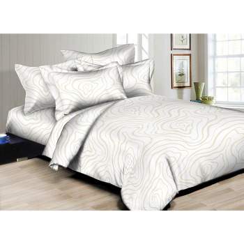 Better Bed Collection 300TC New Dimension Ivory Duvet Set