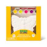 Paint-Your-Own Ceramic Butterfly Craft Kit - Mondo Llama™