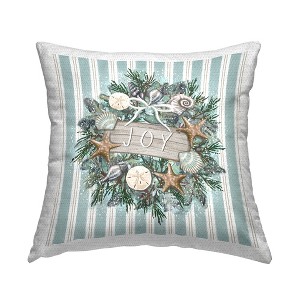 Stupell Industries Nautical Seashell Holiday Wreath, 18 x 18 - 1 of 3