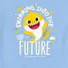 Toddler's Baby Shark Swimming Into the Future Happy T-Shirt - image 2 of 3