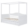 Twin Size Canopy Daybed with Storage Drawers/Trundle Bed - 4 of 4