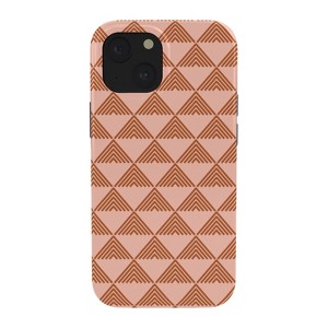 June Journal Triangular Lines in Terracotta Tough iPhone Case - Society6 - 1 of 1