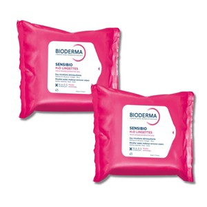 Bioderma Sensibio H2O Facial Cleansing Wipes - 25ct/2pk - 1 of 4