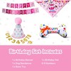 Pacific Pups Products Dog Birthday Party Set - 5 Piece Kit for Birthday Party for Dogs - 2 of 4