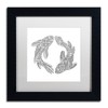 Trademark Fine Art -Filippo Cardu 'Koi Fishes' Matted Framed Art - 2 of 4