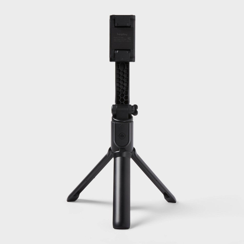 Tripod Selfie Stick with Stabilizer - heyday Black