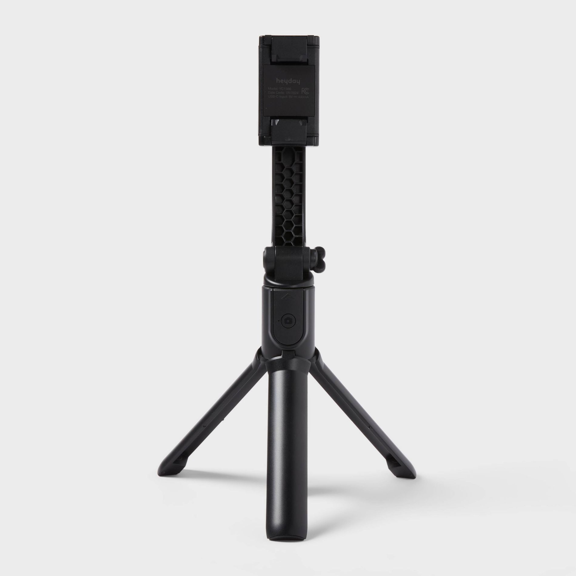 Tripod Selfie Stick with Stabilizer - heyday™ Black: Gimbal Mount for Camera and Phone
