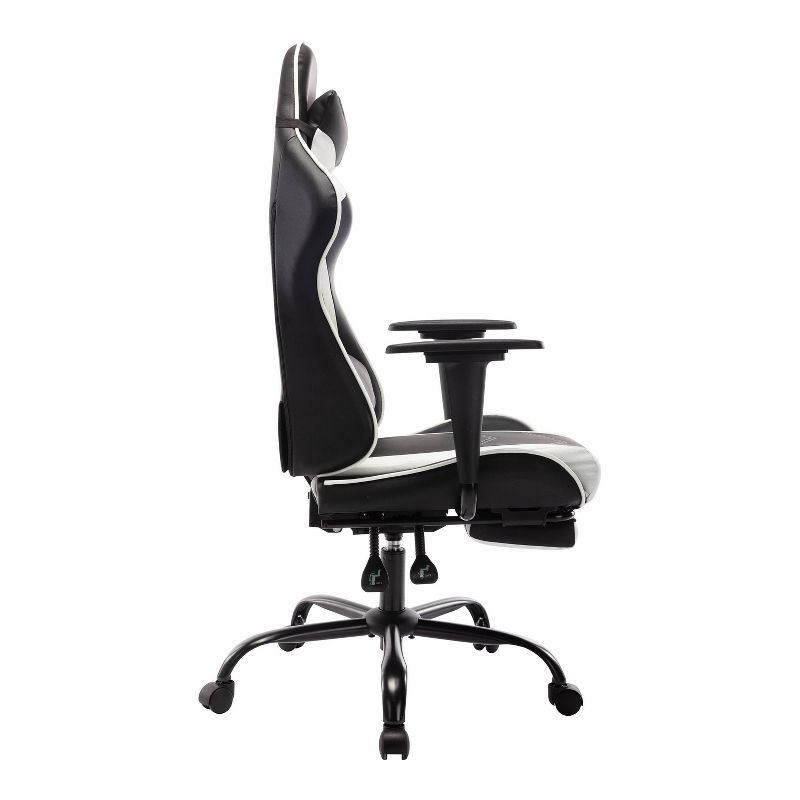 24/7 Shop At Home Ezra Adjustable Leg Rest Gaming Chair  , 5 of 10