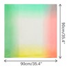 INSPIRE CHIC Women's Gradient Colorful Large Silky Hair Wrap Bandana Neck Scarf 35.4" X 35.4" - 3 of 4