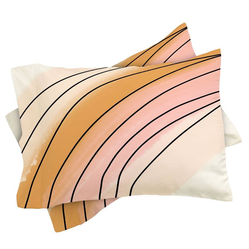 Aleeya Jones Watercolor Rainbow Comforter Set - Deny Designs, 4 of 6