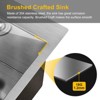 Karl Home Gray 24-Inch Laundry Sink With Cabinet And Pull-Out Sprayer Faucet - 4 of 4