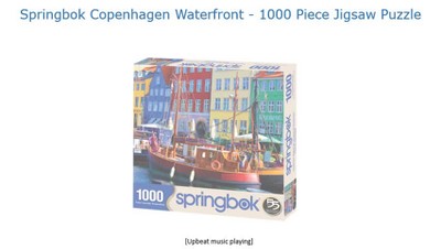Springbok Paris Street Life Jigsaw Puzzle - 1000pc : Target