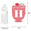 Big Dot of Happiness 2nd Birthday Tea for Two - Garden Second Birthday Party Bunting Banner - Party Decorations - Happy 2nd Birthday - 3 of 4