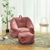 CENGHU Bean Bag Chair with Memory Foam, Bean Bag Sofa with Tufted Soft Stuffed Filling, Fluffy and Lazy Sofa for Dorm, Apartment, Living Room - 3 of 4