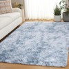 Rainbow Shag RBO100 Flatweave-Power Loomed Skid-Resistant Indoor Rugs - Safavieh - 2 of 4