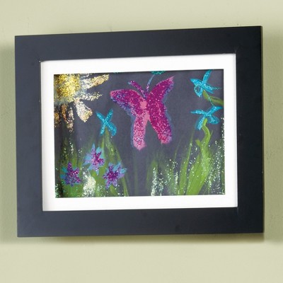 Classic Black Wooden Wall Frame for 9" x 12" Artwork