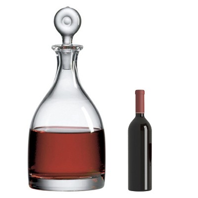 Ravenscroft Crystal Monticello Salmanazar Decanter, Made in Europe, 100% Lead-Free Crystalline