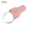 Unique Bargains Ergonomic Handle Telescopic Retractable Lock Pin Push-Button Tape Rulers and Measuring Tools 60in 2 Pcs - 3 of 4