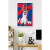 Trends International NBA Philadelphia 76ers - Jared McCain 25 Framed Wall Poster Prints - 2 of 4