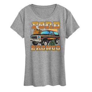 Women's - Ford - Vintage Bronco Desert Short Sleeve Graphic T-Shirt - 1 of 4