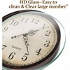 Vintage Wall Clock Silent 14 Inch Non Ticking Retro Round Quartz Decorative Clock for Kitchen Office Classroom Bedroom - 4 of 4