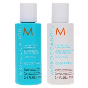 Moroccanoil Color Care Shampoo 2.4 oz & Color Care Conditioner 2.4 oz Combo Pack - 1 of 4