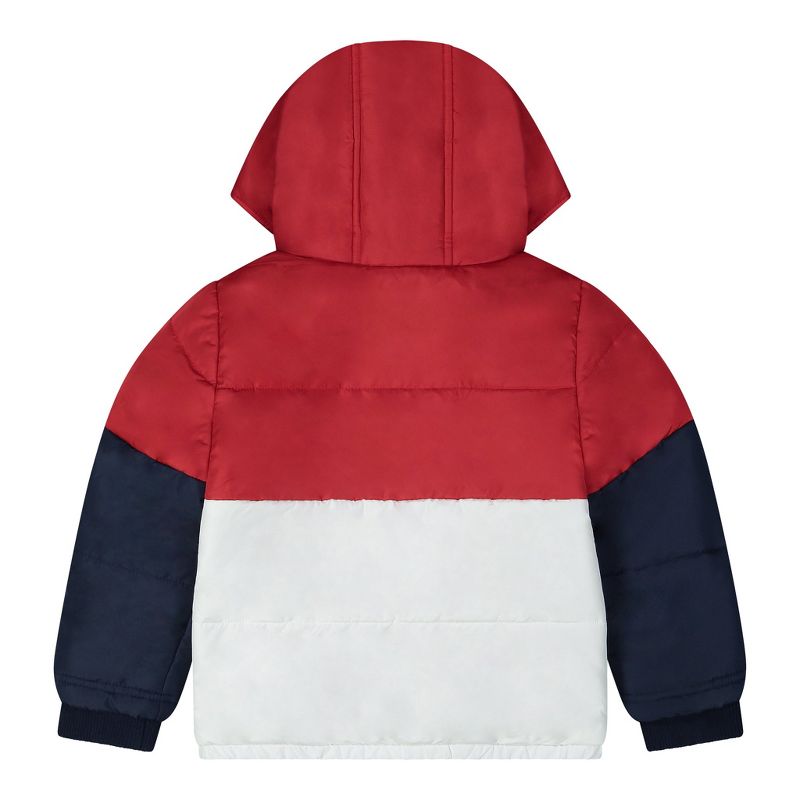 Andy & Evan  Toddler  Boys Colorblocked Puffer Jacket, 2 of 3