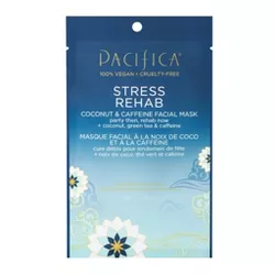 Pacifica Stress Rehab Coconut and Caffeine Face Mask - 0.67 fl oz