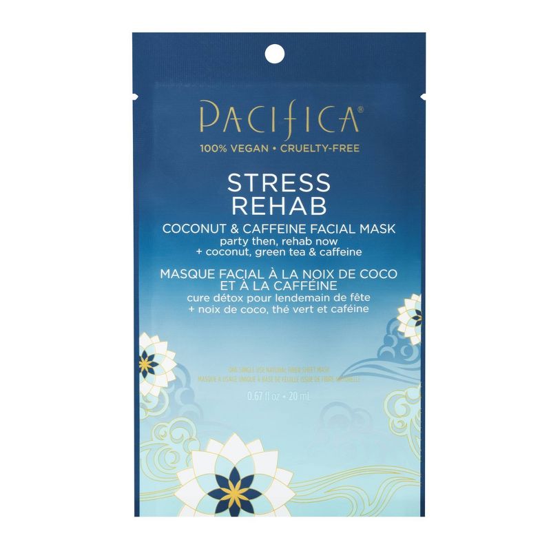 Pacifica Stress Rehab Coconut and Caffeine Face Mask - 0.67 fl oz, 1 of 12