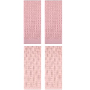 REGALWOVEN 4 Pcs Cotton Soft Absorbent Comfortable Waffle Design Hand Towel - 1 of 4