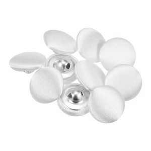 Unique Bargains Round Fabric Cloth Covered Sewing Buttons for Suits Dress 10 Pcs - 1 of 4